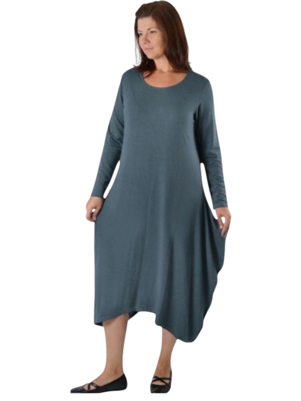 Bryn Walker Chelsea Dress Small Midi Tulip Lagenlook